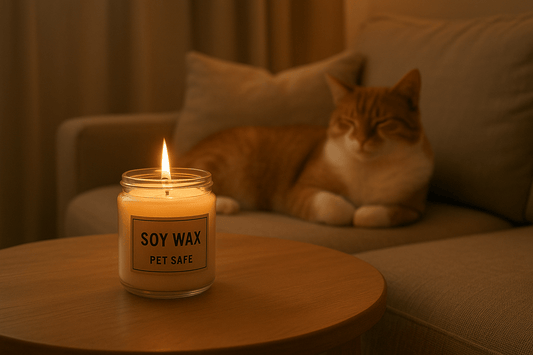 soy wax candles are better for cats and dogs