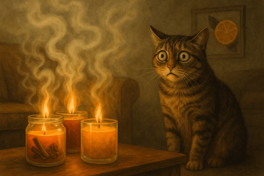 candles are bad for pet, candles are toxic for pets