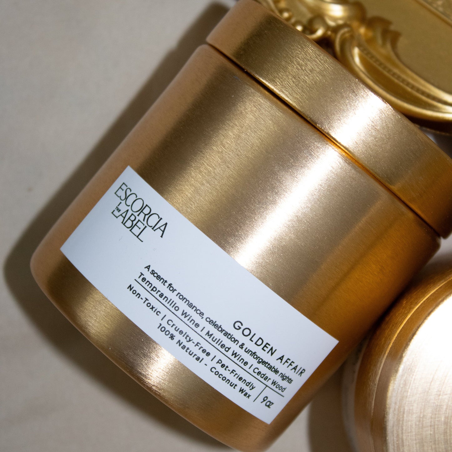 Golden Affair – Romantic Candle Gift Escorcia The Label