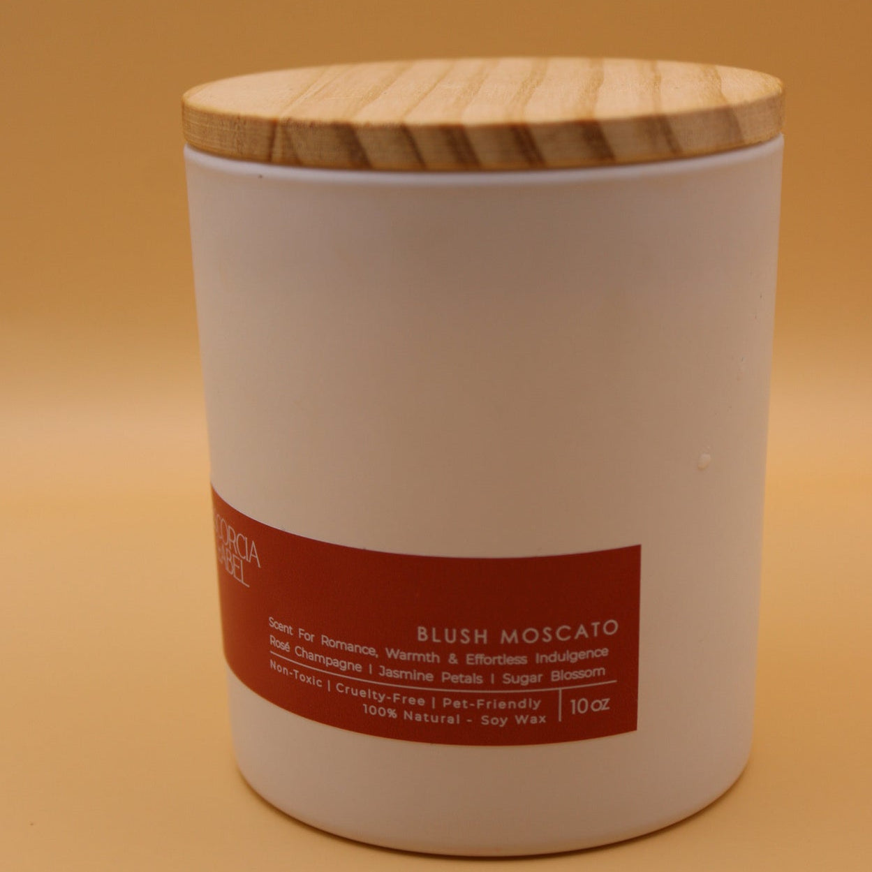 Blush Moscato – Romantic Soy Candle Escorcia The Label