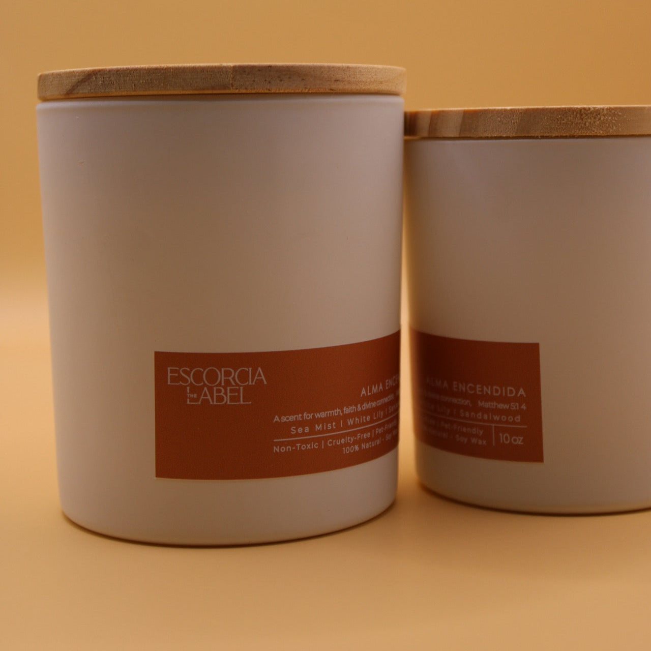 Alma Encendida – Sandalwood & White Lily Candle Escorcia The Label