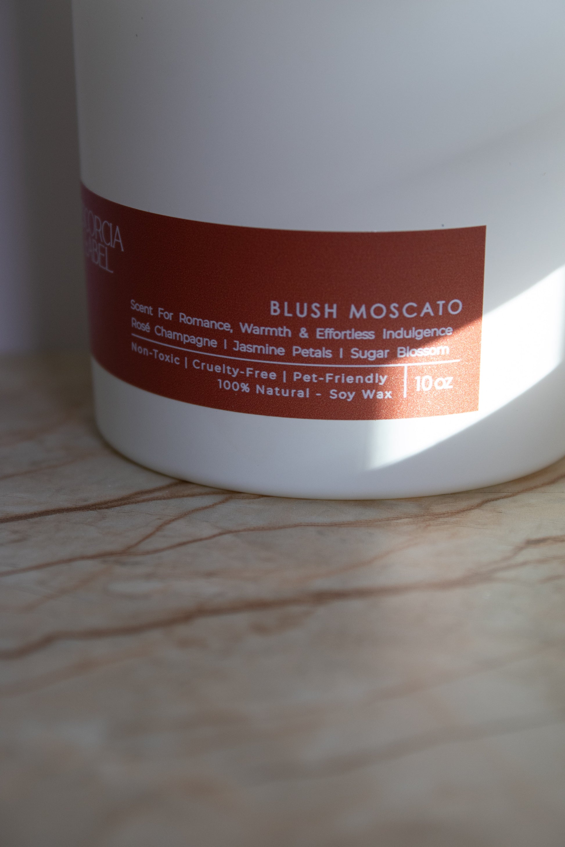 Blush Moscato – Romantic Soy Candle Escorcia The Label